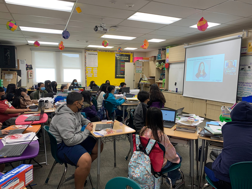 Students in a classroom